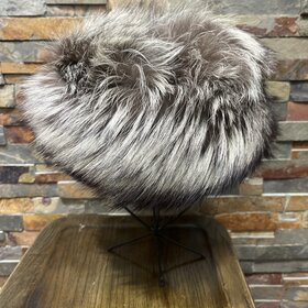 Silver Fox Adjustable Boyarka Hat