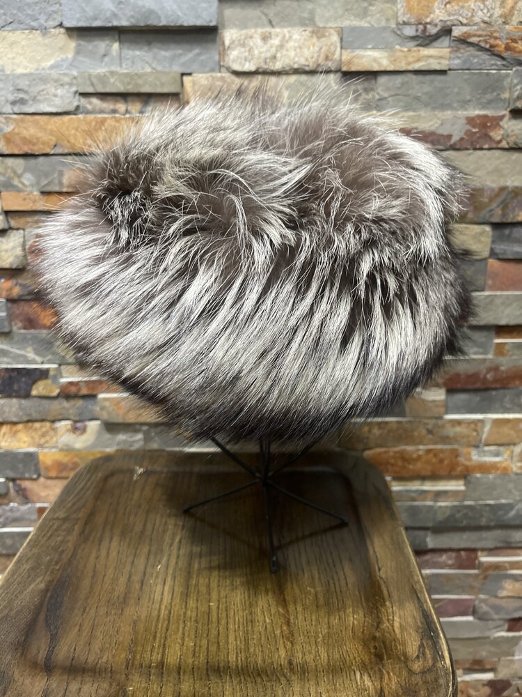 Silver Fox Adjustable Boyarka Hat