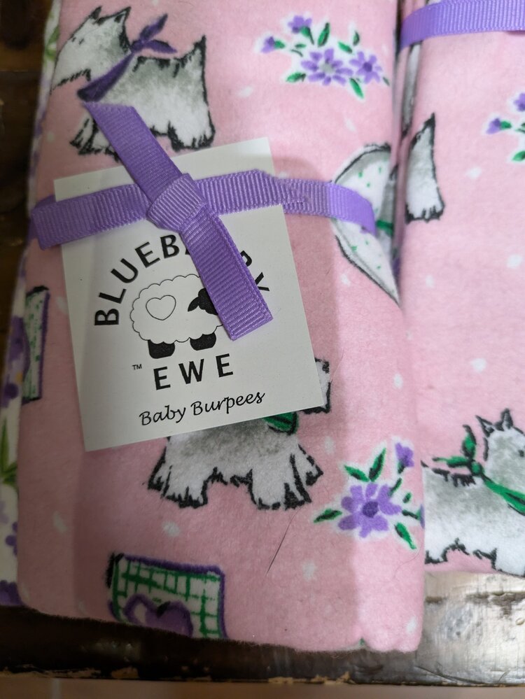 Pink Puppy Blanket & Burpees Set