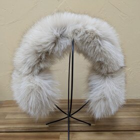 Tan Fox Fluffy Earmuffs, Size O/S