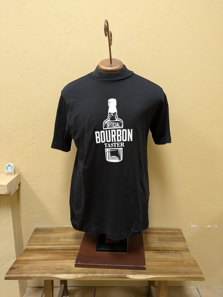 Black Official Bourbon Taster T-Shirt