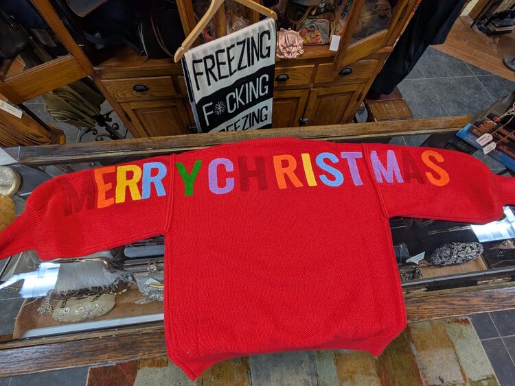 Red Merry Christmas Sweater