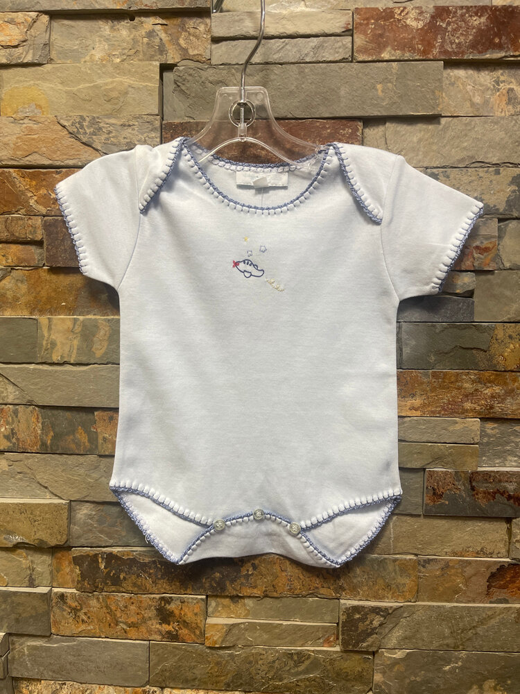 Light Blue Airplane Onesie