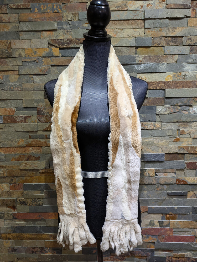 Sheared Beaver Scarf 55'