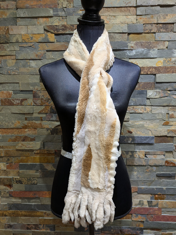 Sheared Beaver Scarf 55'