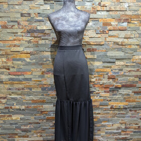 Black Long Skirt, Size 3x
