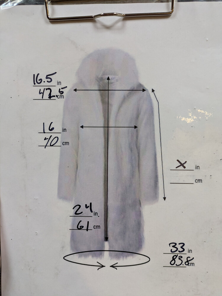 Joseph Off White Shearling Vest , Size S