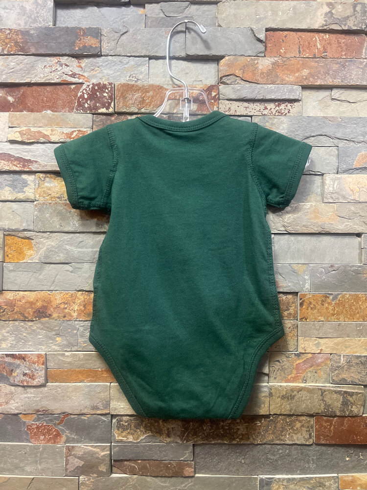Green Future Draft Pick Shortsleeve Onesie