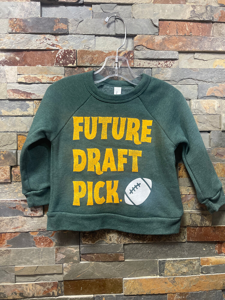 Green Future Draft Pick Sweatshirt