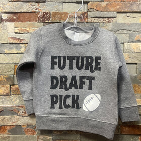Gray Future Draft Pick Sweatshirt