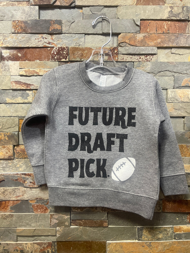 Gray Future Draft Pick Sweatshirt