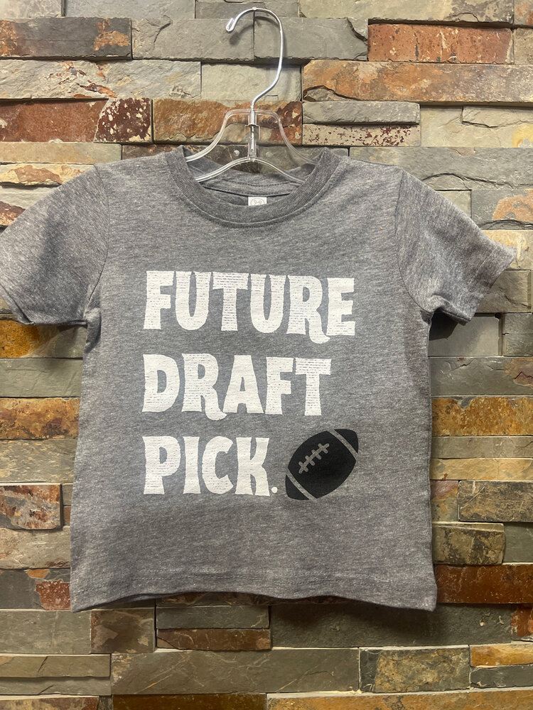 Gray Future Draft Pick Shortsleeve T-shirt