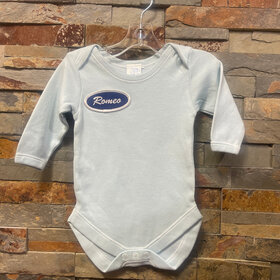 Blue Romeo Onesie, Size 3M