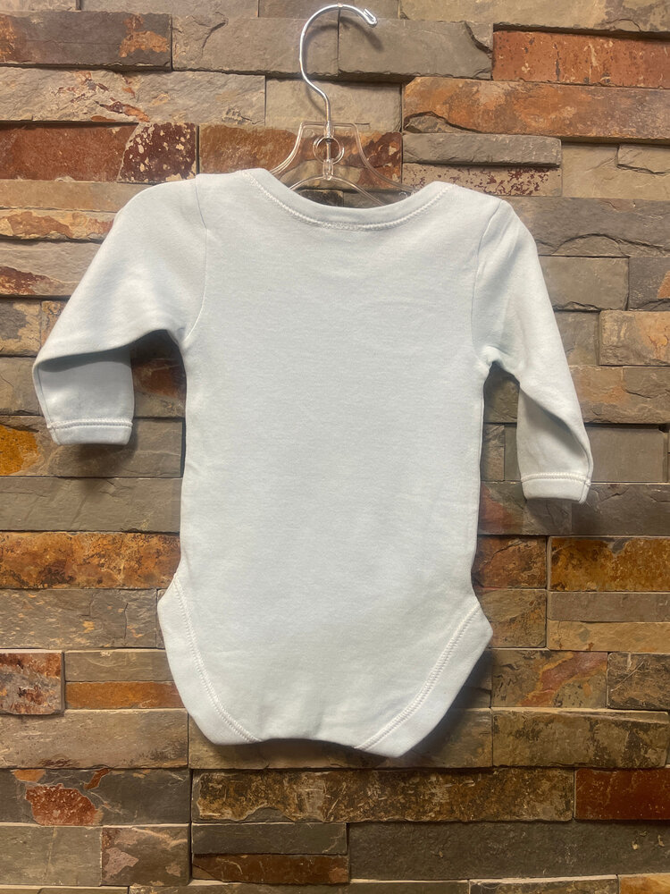 Blue Romeo Onesie, Size 3M