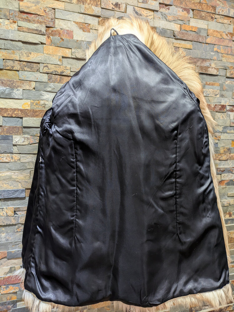 Cognac Goat Jacket, Size S