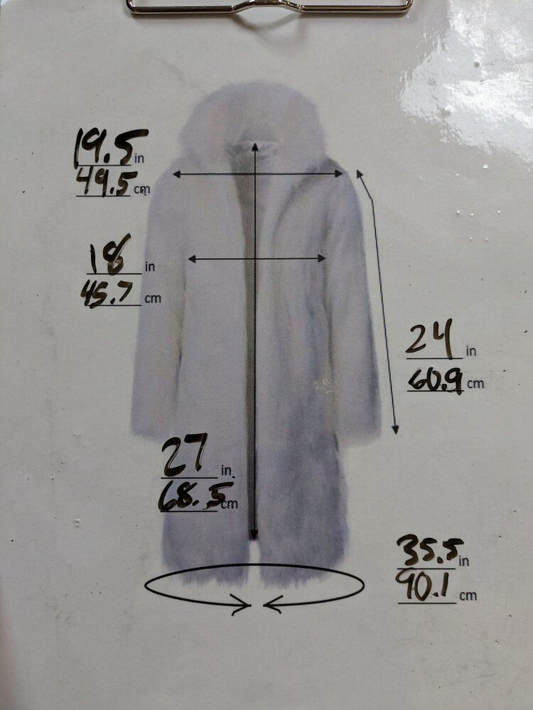 Cognac Goat Jacket, Size S