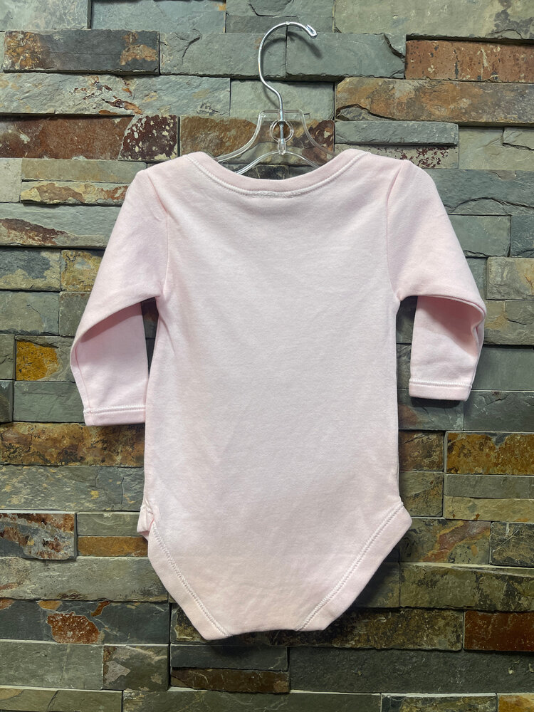 Pink Princess Onesie, Size 6M