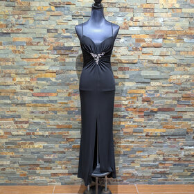Mac Duggal Black Mac Duggal Beaded Bust Gown, Size 8
