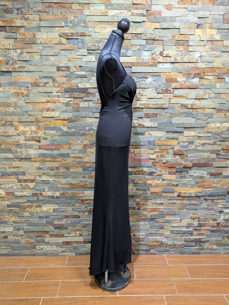 Mac Duggal Black Mac Duggal Beaded Bust Gown, Size 8