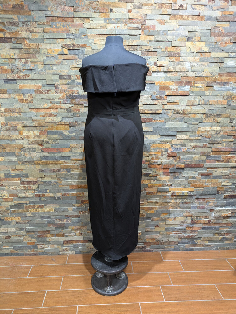 Xscape Black Off-Shoulder Formal Gown, Size 18W