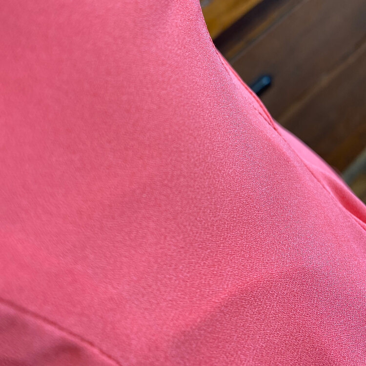 Aqua Coral A-Line Spaghetti Strap Dress, Size S