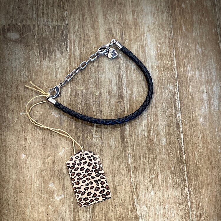 Black Braided Bracelet