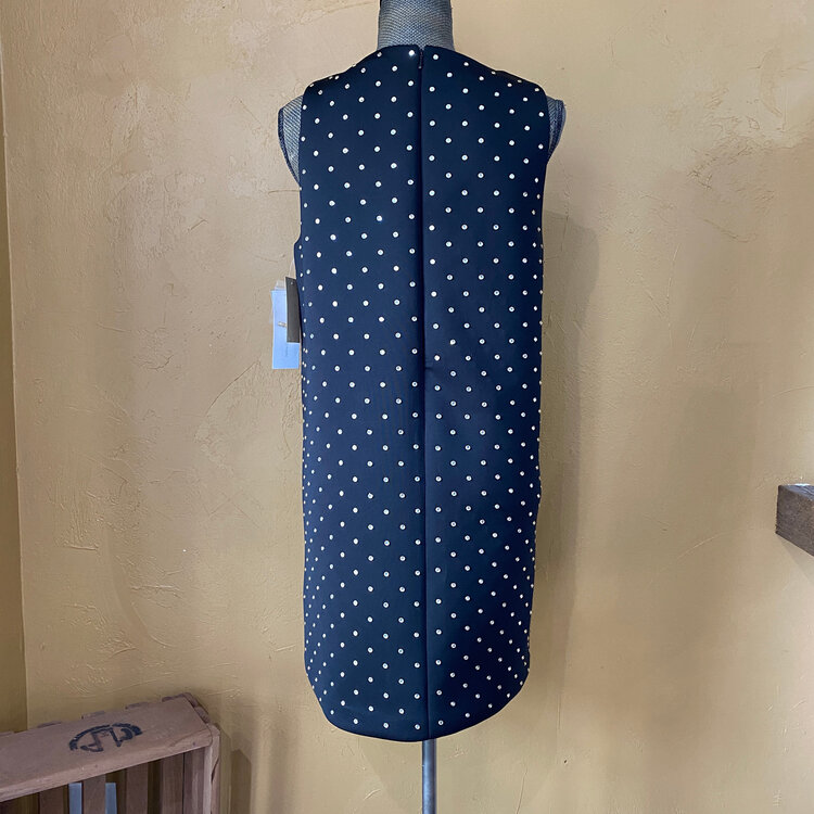 French Connection Black Rhinestone Dress