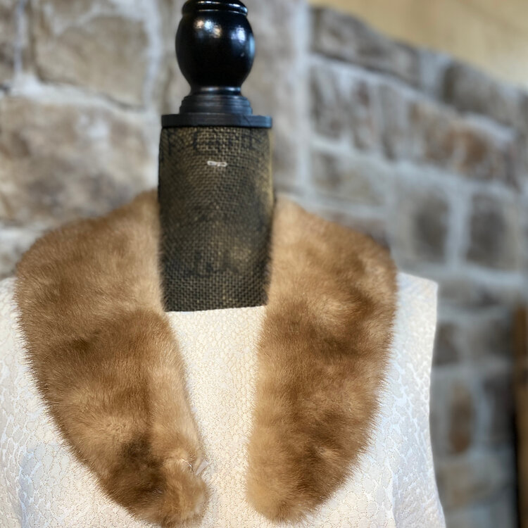 Autumn Haze Mink Collar