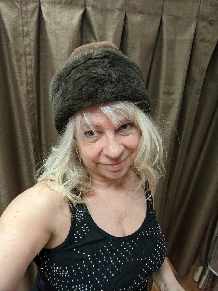 Brown Sheepskin Ambassador Hat