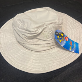 Beige UPF 50+ Bucket Sun Hat, O/S