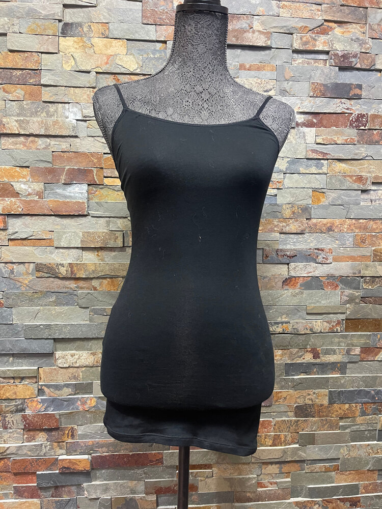 Black Basic Cami, Size M