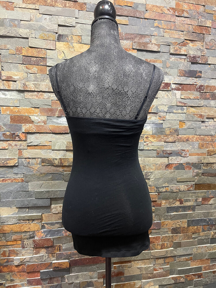 Black Basic Cami, Size M
