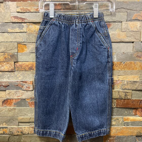 Blue Denim Handyman Jeans, Size 18M