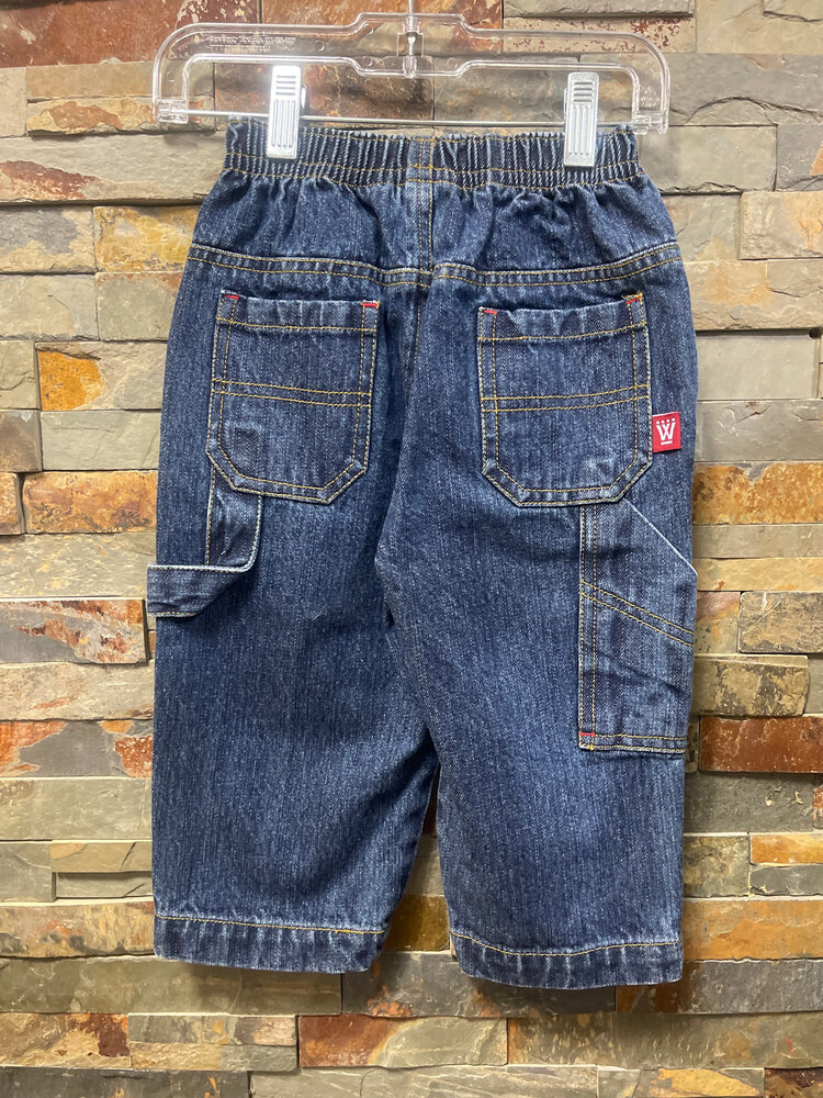 Blue Denim Handyman Jeans, Size 18M