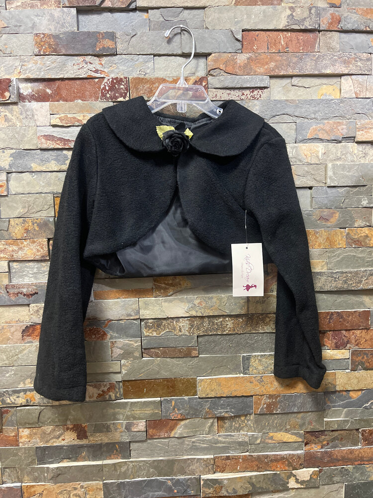 Black Fleece Bolero for Girls
