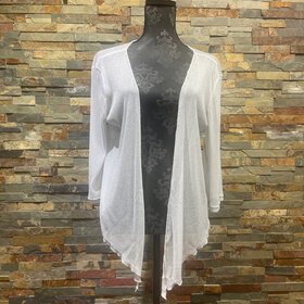 White Shimmer Lightweight Cover-Up