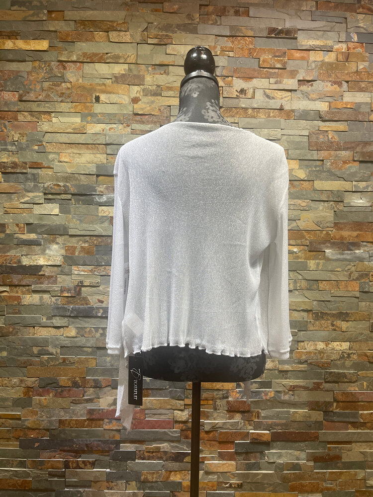 White Shimmer Lightweight Cover-Up