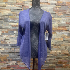 Blue Shimmer Lightweight Cover-up