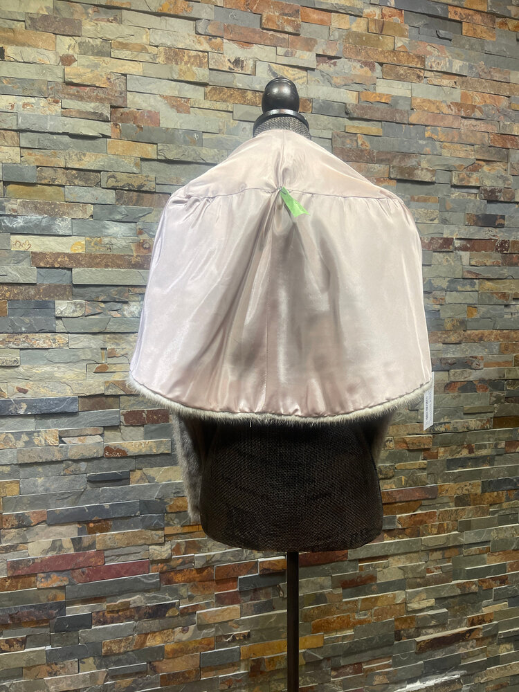 Sapphire Mink Stole, Size O/S