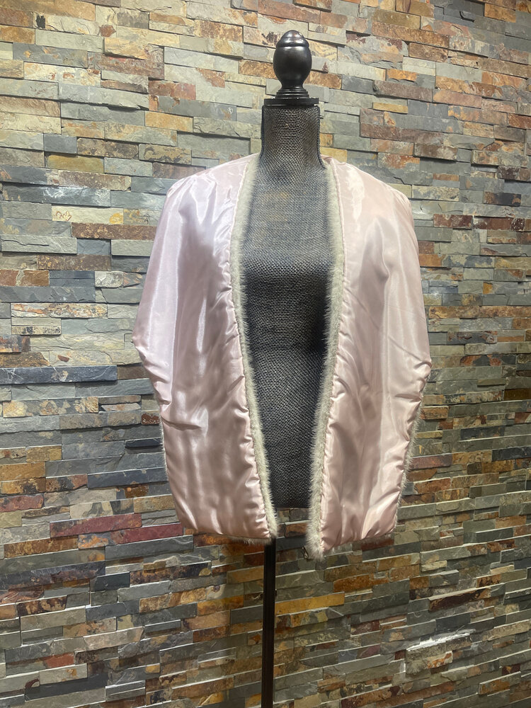 Sapphire Mink Stole, Size O/S