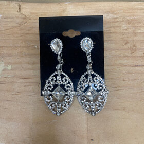 Crystal Statement Chandelier Earrings
