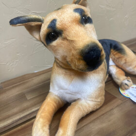 Hero  the German Shepherd  19 inch Stuffed Animal