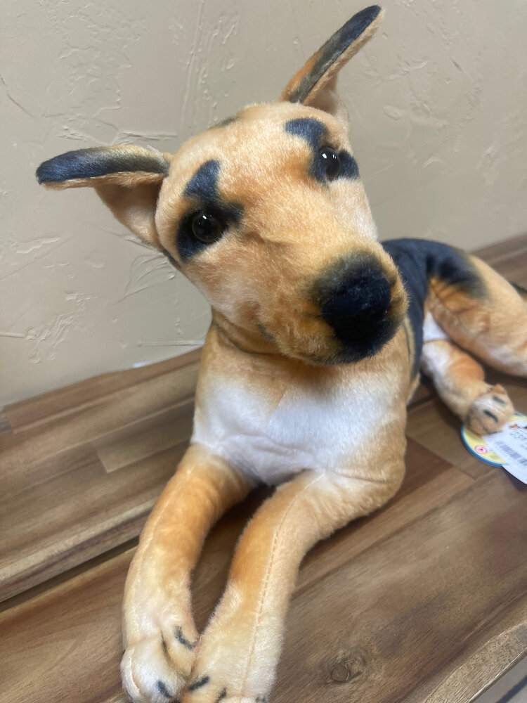 Hero  the German Shepherd  19 inch Stuffed Animal