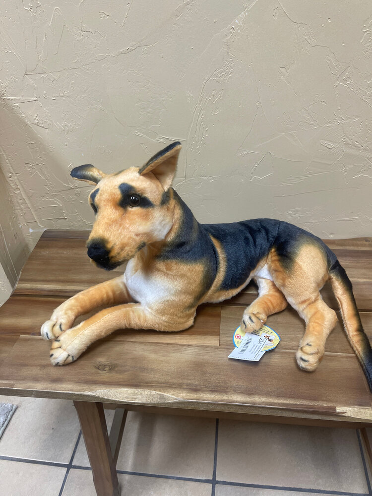 Hero  the German Shepherd  19 inch Stuffed Animal