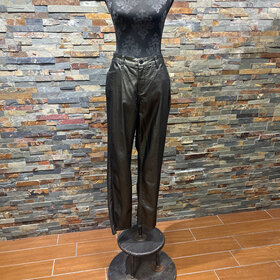 Caché Pewter Shimmery Pants Size 12