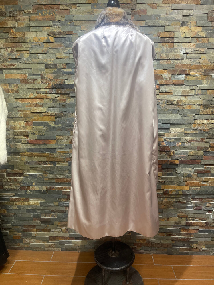 Bobcat Long Coat with Straight Sleeve , Size XL