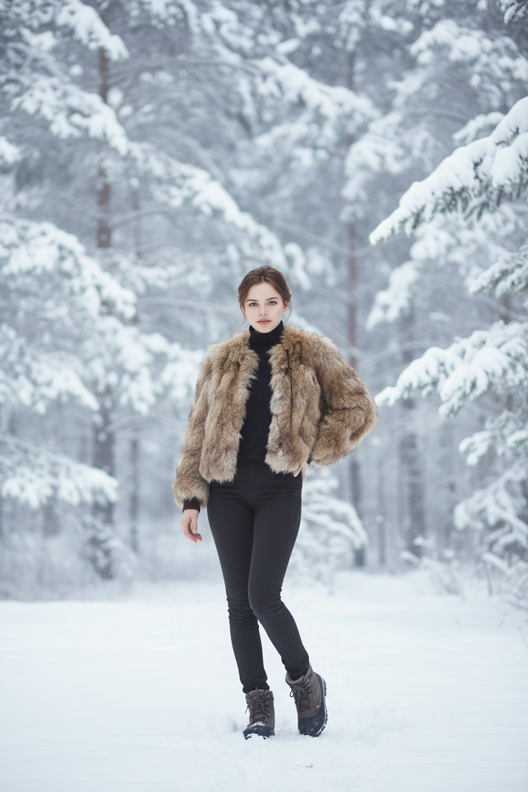 Coyote Sections Parka with Zipper Front, Size XS