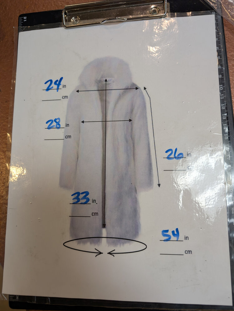 Dark Brown Spanish Lamb Shearling Jacket, Size XL