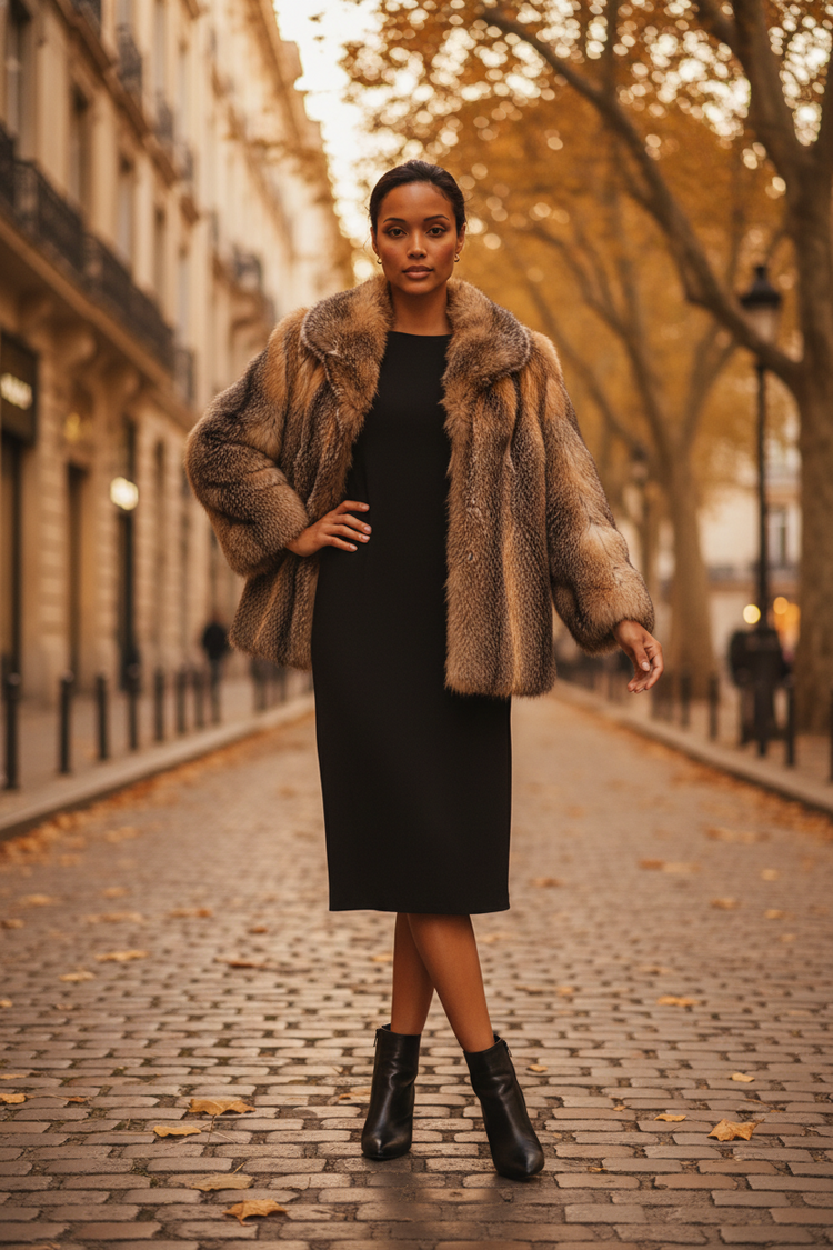 American Grey Fox Jacket Size M