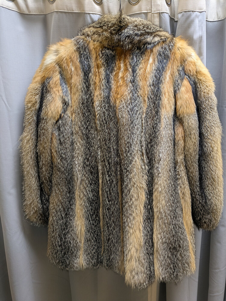 American Grey Fox Jacket Size M